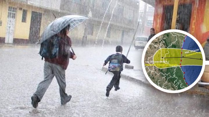 ¿Suspenderán las clases en Tamaulipas por la llegada de las tormentas torrenciales?