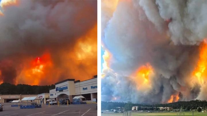 '¡Váyase ya!', fue la advertencia a los habitantes de Ruidoso por los dantescos incendios | VIDEO