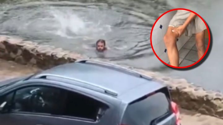 ¡Se salvó de milagro! Hombre muestra fuerte herida tras mordedura de cocodrilo | VIDEO