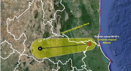 Tormenta Tropical Alberto EN VIVO: toca tierra en Ciudad Madero; trayectoria hoy jueves 20 de junio