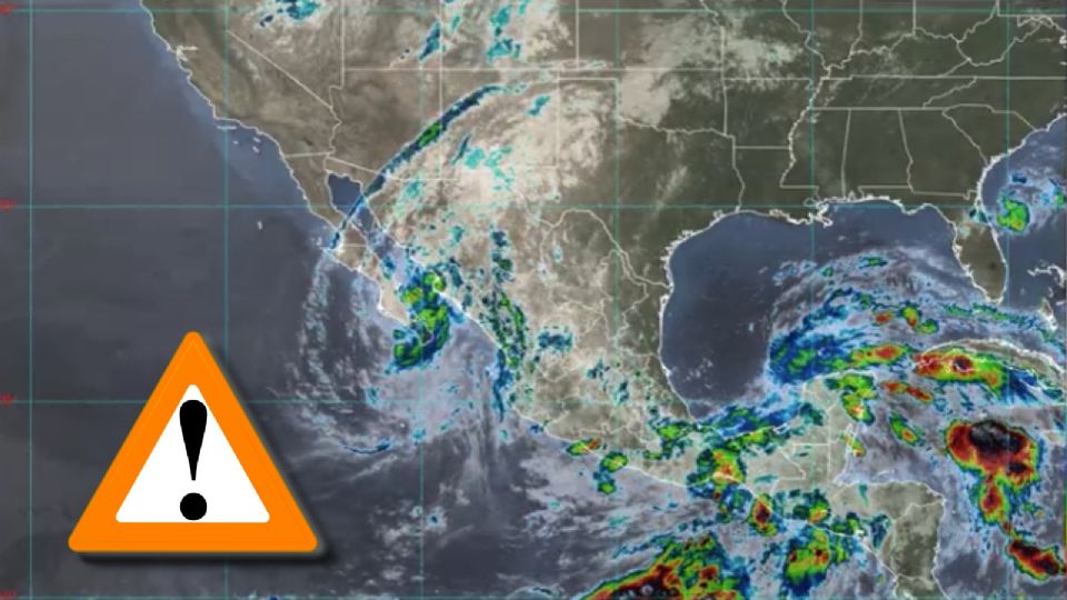 Las lluvias no paran: así será el clima de hoy, según Conagua