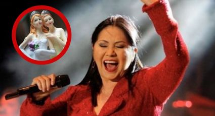 Ana Gabriel se enamora a primera vista de misteriosa mujer... ¡y se casa!