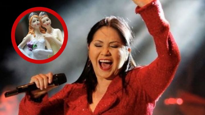 Ana Gabriel se enamora a primera vista de misteriosa mujer... ¡y se casa!