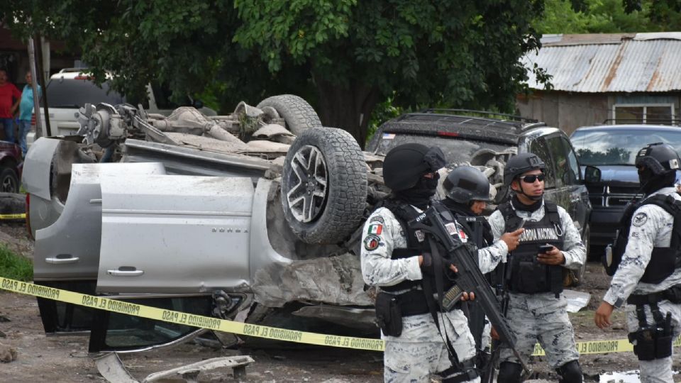 Civiles armados disparan contra Guardia Estatal en Matamoros