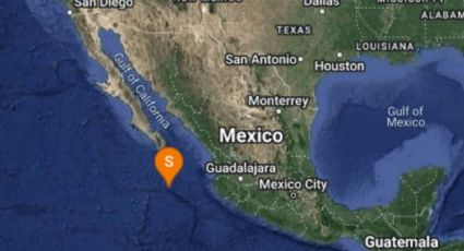 Reportan sismo al sur de Cabo San Lucas