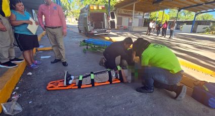 '¡Ya no aguanto más!', gritó alumno de la Secundaria 5 y se aventó desde el segundo piso