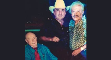 Viralizan foto de Juan N. Guerra, Piporro y Ricardo del Fierro; tres leyendas del noreste de México