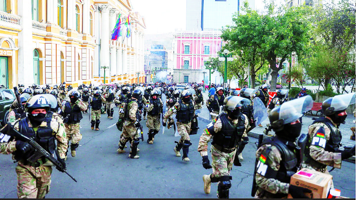 Fracasa golpe de Estado en Bolivia