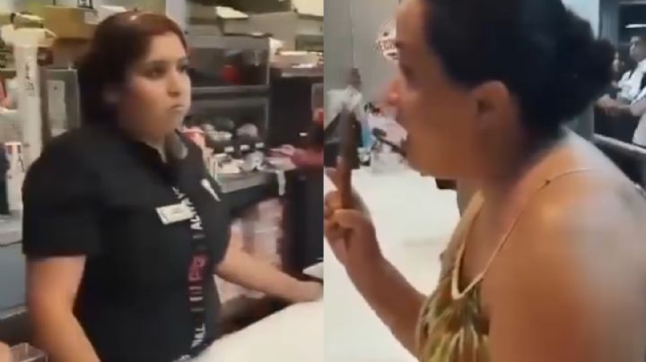 'Lady KFC': mujer desata caos en restaurante; agrede a empleados y clientes | VIDEO