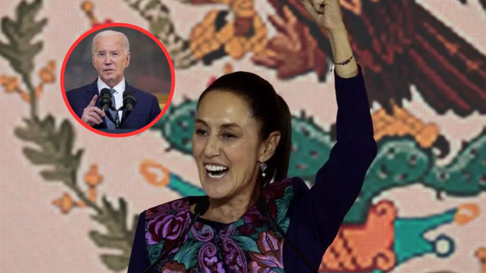 Biden felicita a Claudia Sheinbaum