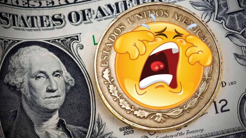 La moneda nacional mostró su peor sesión desde la pandemia por Covid-19, ante un fortalecimiento general del dólar