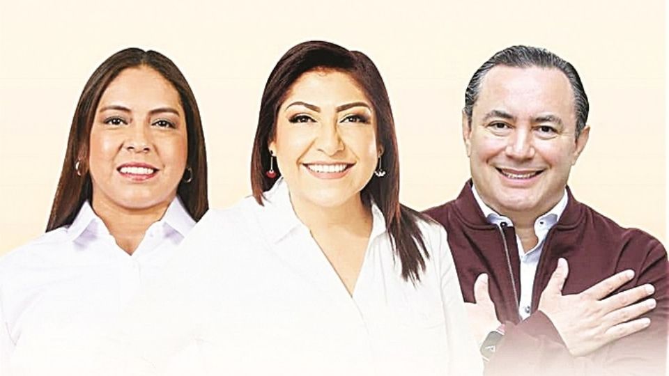 Los tres candidatos de Morena se impusieron en las diputaciones locales.