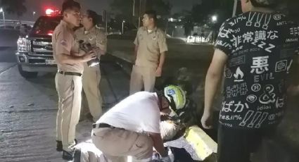 Cocodrilo ataca ferozmente la pierna de un hombre en Tampico; se salvó de milagro