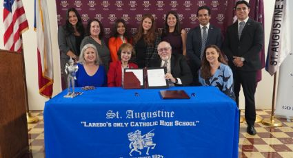 TAMIU y preparatoria St. Augustine firman acuerdo; ¿en qué consiste?