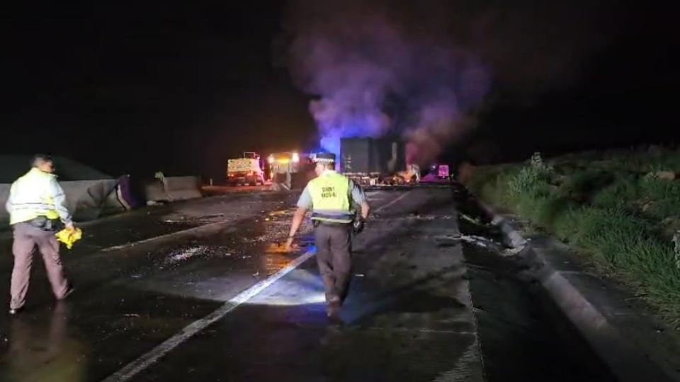 El operador y su acompañante sufrieron este percance, el cual acabó con uno de los involucrados de manera terrible