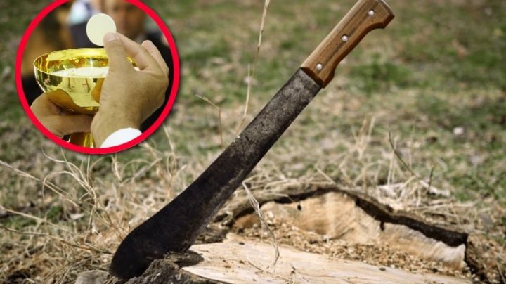 Menor pierde la mano en su primera comunión; un hombre se la cortó con un machete