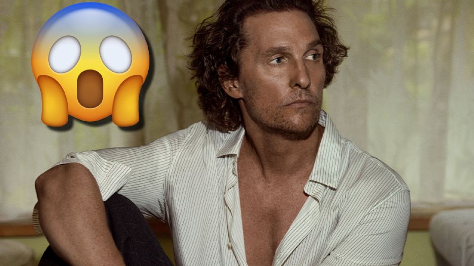 ¡En la cara no, que de eso vivo!; ¿qué le pasó a Matthew McConaughey en el rostro?