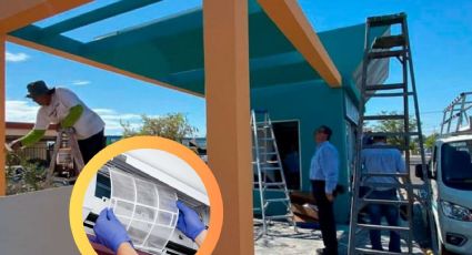 Construyen paradas de camión con aire acondicionado ante el calor extremo en México