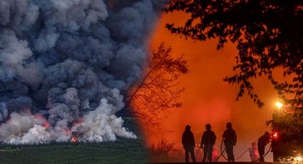 Incendio incontrolable en Canadá: evacuan a miles por peligro | VIDEO