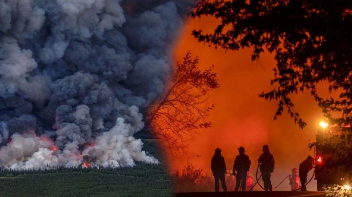 Incendio incontrolable en Canadá: evacuan a miles por peligro | VIDEO