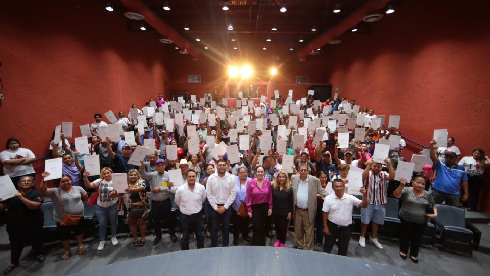 La alcaldesa Carmen Lilia destacó el compromiso del Gobierno Federal