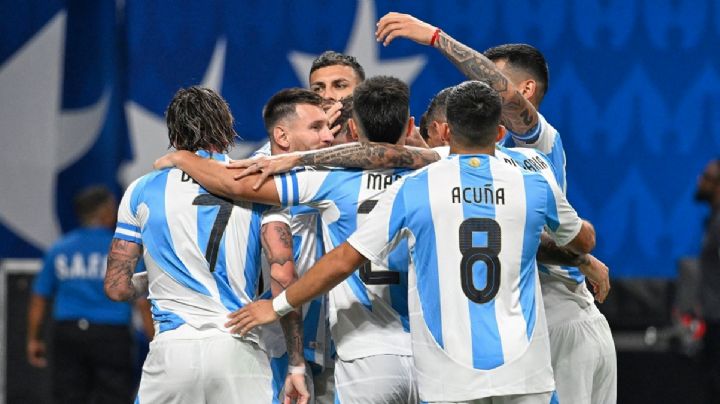 ¡Argentina es campeón de la Copa América 2024!; Messi festeja el bicampeonato desde la banca