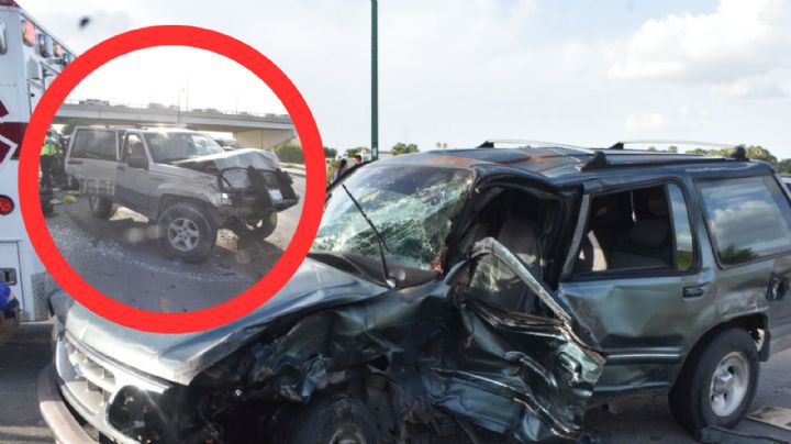 Choquezón bajo Puente II deja varios heridos en Nuevo Laredo