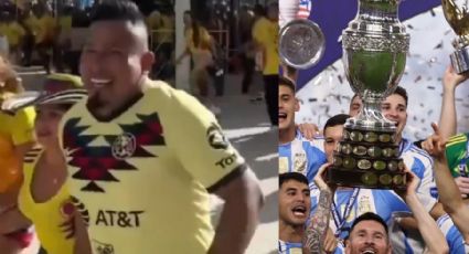 Americanista se hace viral en redes por entrar gratis a la Final de la Copa América | VIDEO