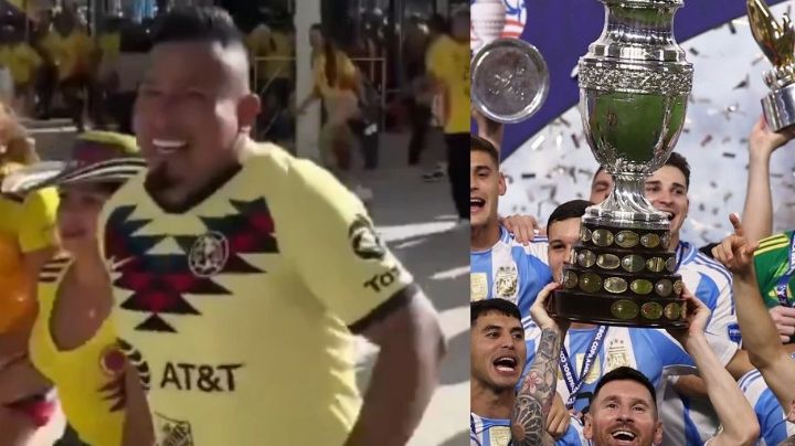 Americanista se hace viral en redes por entrar gratis a la Final de la Copa América | VIDEO