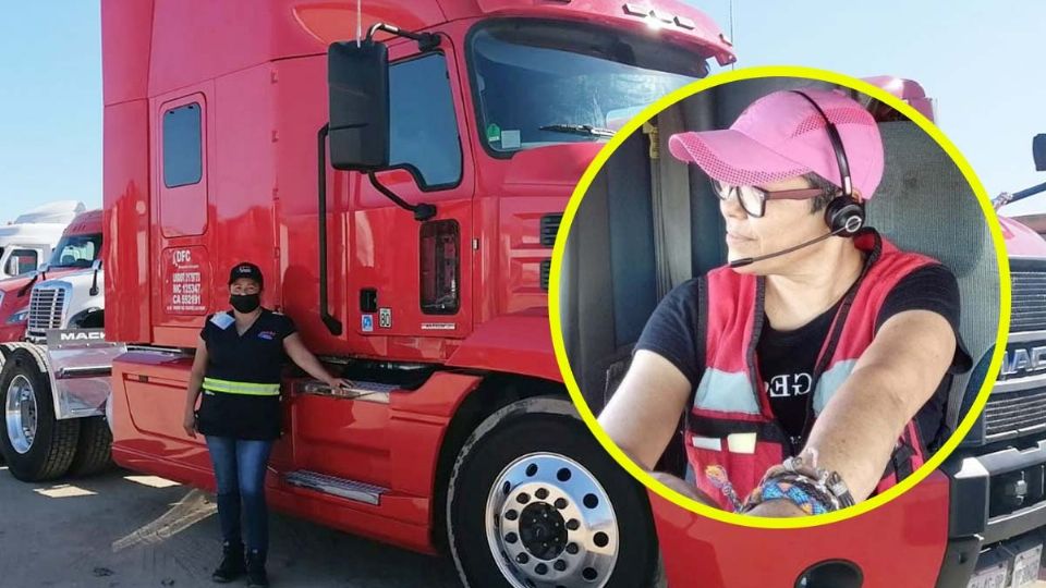 Cada vez más mujeres quiere manejar un tráiler