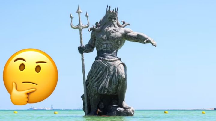 ¿Quién construyó la estatua de ‘Poseidón’ en Yucatán? La acusan de causar el huracán Beryl