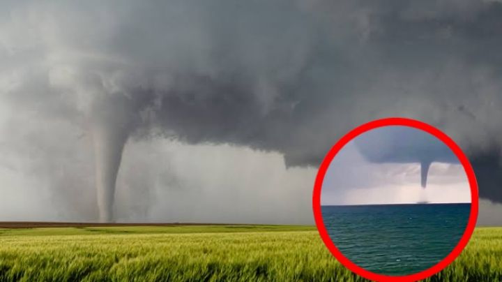Tornado y tromba marina sorprenden a México; así ocurrieron estos fenómenos naturales | VIDEO