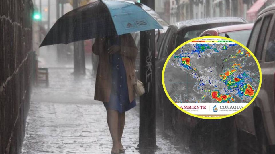 Las lluvias serán constantes en lo que resta de julio