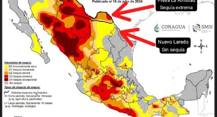 Nuevo Laredo está sin sequía; las presas, aún bajas