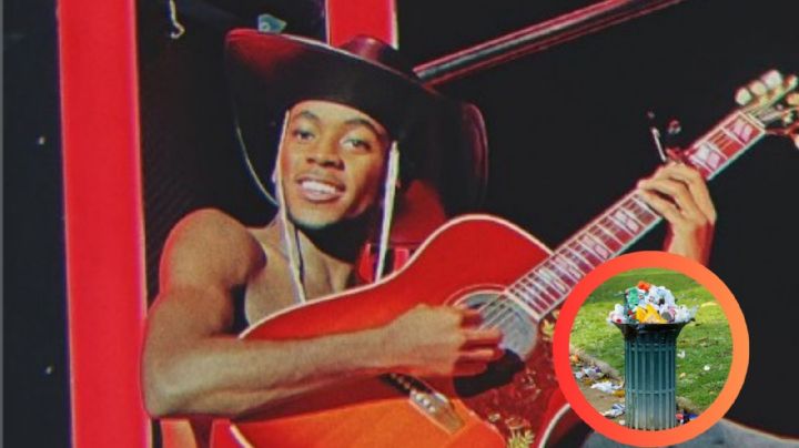 Hijo adoptivo de famosa cantante busca comida en la basura para subsistir