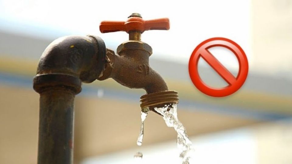 Varias colonias no contarán con agua en las siguientes horas.