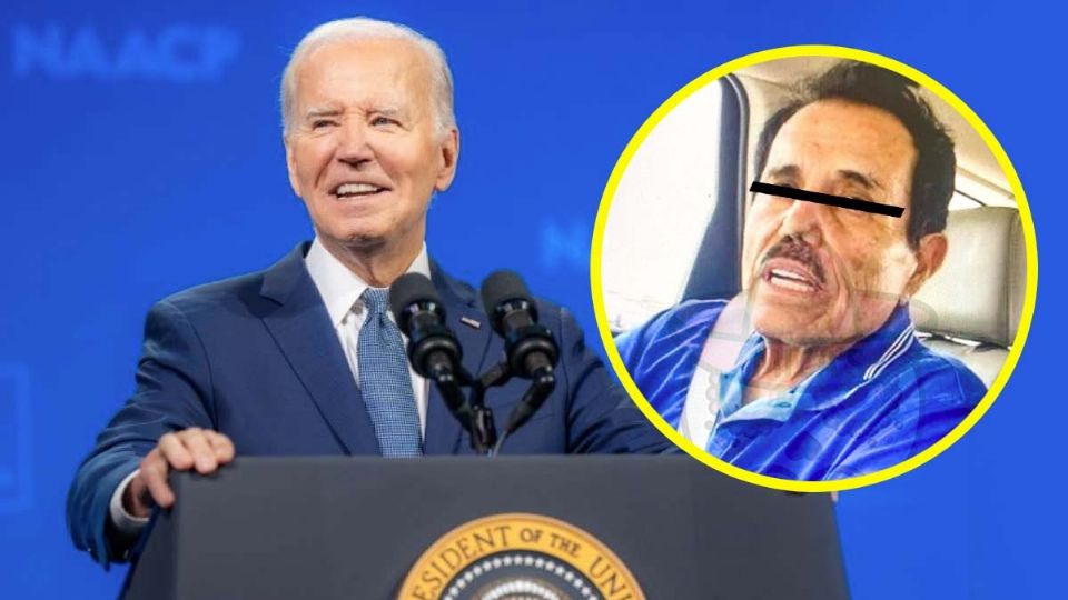 Joe Biden habla de la detención de 'El Mayo'