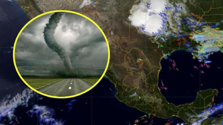 Alertan por posible formación de tornados en México; ¿cuándo y dónde?