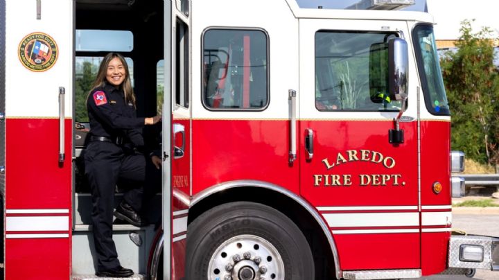 Una heroína sin capa: Guadalupe Medina lista para salvar vidas en Laredo