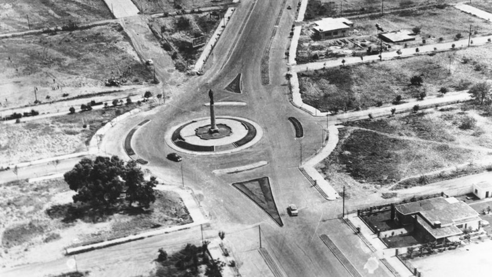 Hasta el monumento a Juárez terminaba la ciudad