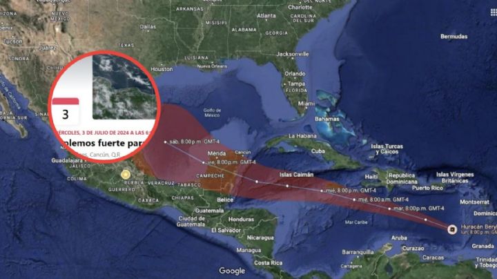 ¡México mágico! Se organizan para 'soplar fuerte y desviar el huracán Beryl' en Yucatán