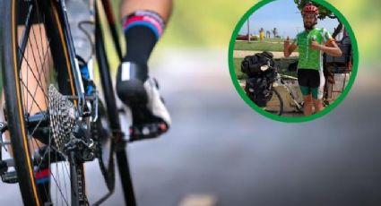 José completa su aventura de conocer todo México en bicicleta con sus mascotas; faltaba Tamaulipas