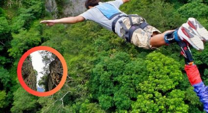 Este Pueblo Mágico presume el bungee más alto de México; mide 70 metros de altura