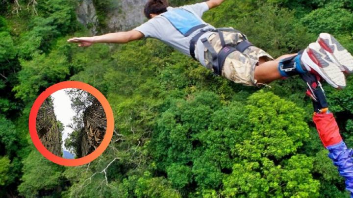 Este Pueblo Mágico presume el bungee más alto de México; mide 70 metros de altura