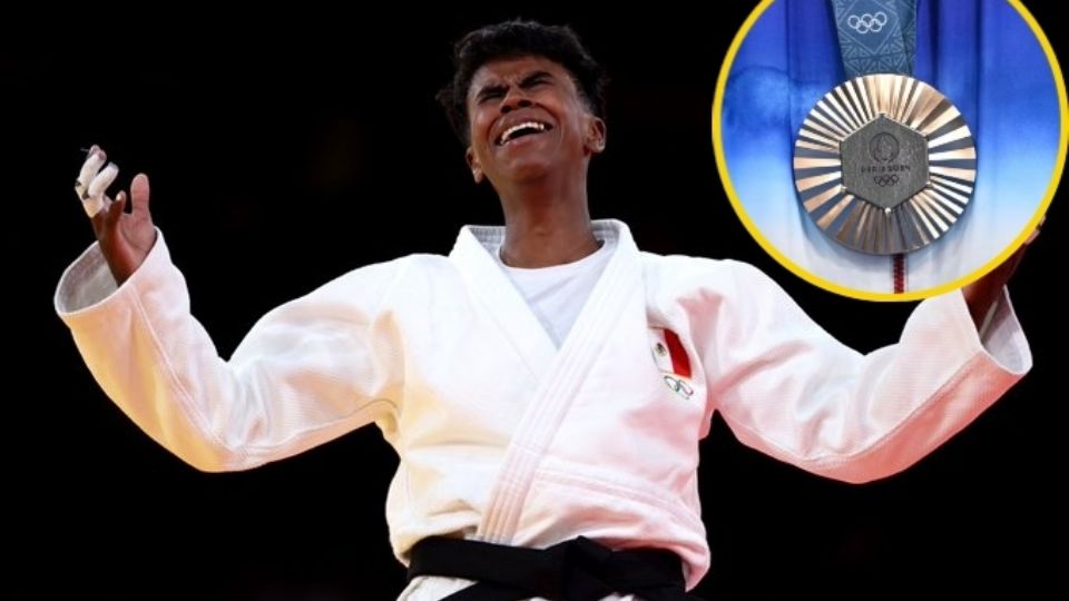 La judoka logró una hazaña histórica para México, al darle la primer medalla al país en esta disciplina