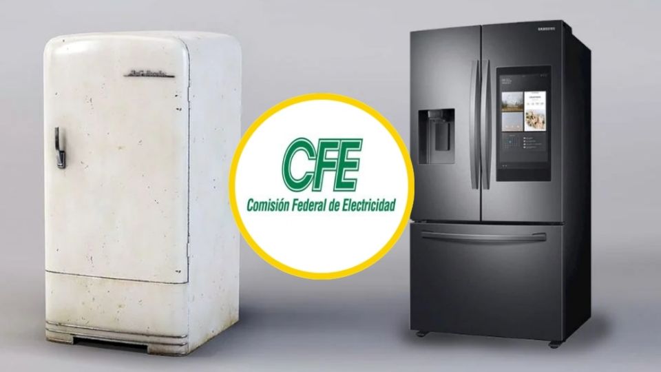 Es momento de dejar atrás ese refrigerador viejo y obsoleto, para uno más moderno y con más características; la CFE te apoyará con la compra