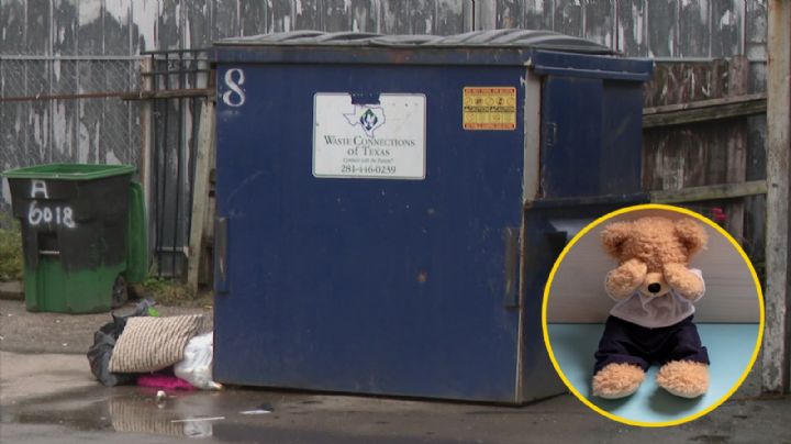 Joven madre abandona a su bebé recién nacido en la basura; no quería que su novio la dejara | VIDEO