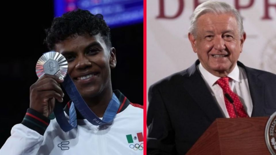 El jefe del ejecutivo pidió un aplauso para el desempeño de la deportista de padre haitiano y madre mexicana