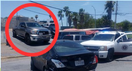 Imprudente conductor invade carril y choca con camioneta en la colonia la Fe