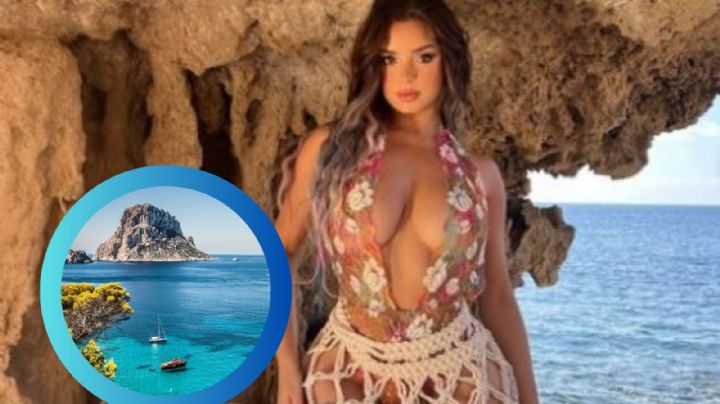 Demi Rose impresiona a fans con traje de baño transparente; ¡luce como una verdadera sirena!